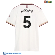 Fotballdrakt Dame Arsenal Piero Hincapie #5 Tredjedrakt 2025-26 Kortermet